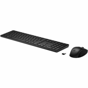 Kit Tastatura + Mouse wireless HP 650, Black imagine