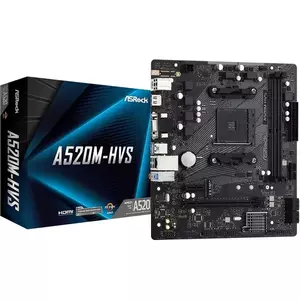 Placa de baza AsRock A520M-HVS , Socket AM4 imagine