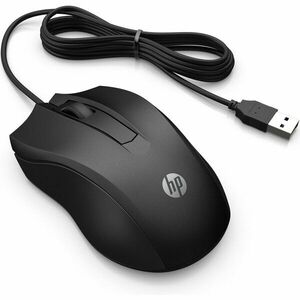 Mouse optic HP 100, Negru imagine