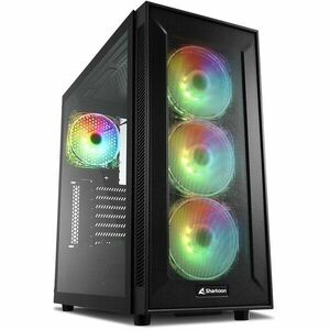 Carcasa TG6M RGB ATX, Mid-Tower, fara sursa, ATX, Black imagine