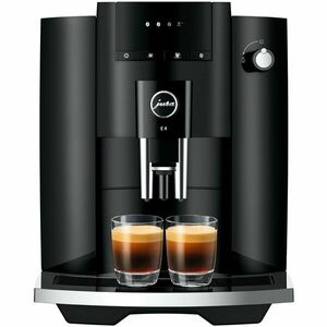 Espressor automat Jura E4, 1450W, 5 bauturi, 15 bar, Negru imagine