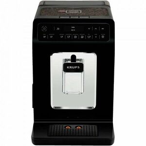 Espressor automat Krups Evidence EA8908, 1450W, 15 bari, rezervor boabe 260g, rezervor apa 2.5L, rasnita 3 nivele, Negru imagine