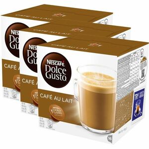 Set 3 x Capsule Nescafé Dolce Gusto Café Au Lait, 48 capsule, 480g imagine