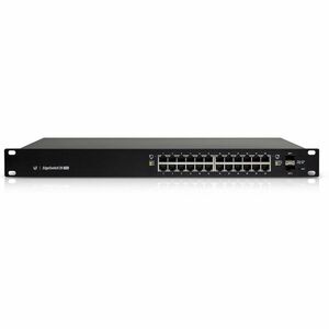 Switch 24port + 2xSFP Gigabit, PoE, 24V/48V 802.3af/802.3at imagine