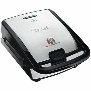 Sandwich-maker Snack Collection 2 in 1 SW852D12, 2 indicatoare luminoase, 700 W, inox imagine