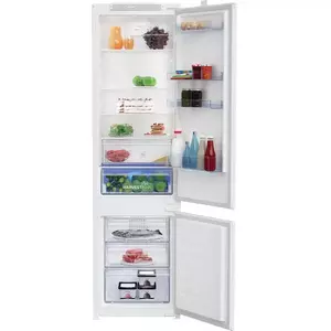 Combina frigorifica incorporabila Beko BCHA306E4SN, 289 l, Clasa E, No Frost, Harvestfresh, Compresor ProSmart Inverter, Compartiment 0°C, Everfresh+ , 193.5 cm imagine