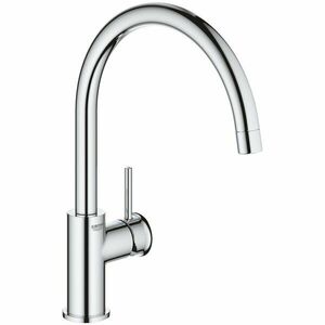 Baterie de bucatarie Grohe Start Classic 31553001, 3/8'', tip C, pipa inalta, pivotanta, monocomanda, crom imagine