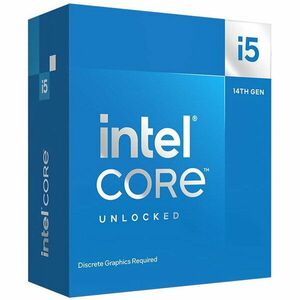 Procesor Intel Raptor Lake Refresh, Core i5 14600KF 3.5GHz box imagine