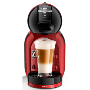 Espressor cu capsule Mini Me KP123H10, 1500 W, capacitate rezervor 0.8 L , 15 bari presiune, Tehnologia Play & Select, functie Eco, rosu & negru imagine