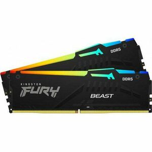 Memorie Kingston FURY Beast RGB 32GB DDR5 6400MHz CL32 Dual Channel Kit imagine