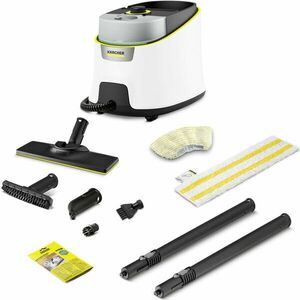 Aparat de curatat cu aburi Karcher SC 4 Deluxe, 1.513-460.0, 2000W, 3.5bar, incalzire 4 min, Alb/Negru imagine