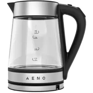 Fierbator de apa inteligent Aeno AEK0001S, 1.7L, Negru/Argintiu imagine