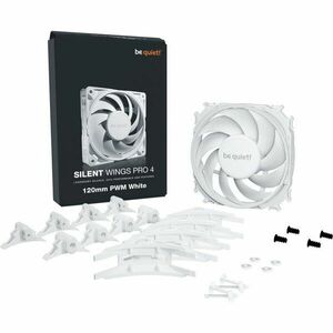 Ventilator / radiator be quiet! Silent Wings PRO 4 120mm PWM White imagine