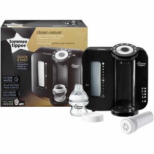 Aparat pentru pregatirea formulei de lapte praf Tommee Tippee Perfect Prep, Negru imagine