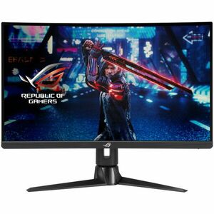 Monitor LED ASUS Gaming ROG Strix XG27AQV Curbat 27 inch QHD IPS 1 ms 170 Hz HDR G-Sync Compatible & FreeSync Premium imagine