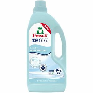 Detergent lichid Frosch Zero% Sensitive, 1.5 l, 22 spalari imagine