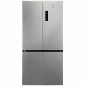 Side by side Electrolux ELT9VE52U0, 522 l, No frost, Clasa E, Afisaj LCD, Touch control, Iluminare LED, H 190 cm, Inox imagine