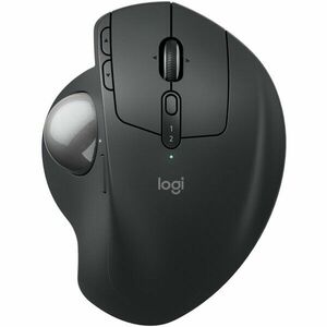 Mouse Logitech Wireless MX Ergo S, Trackball, Negru imagine