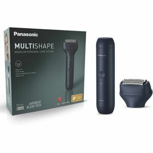 Set aparat de ras & gromming barba / fata Panasonic MultiShape XSHAPE SEASON, acumulator Li-Ion, autonomie 90min, quick charge 1H, utilizare piele umeda/uscata, Husa transport, Negru imagine