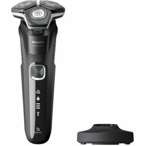 Aparat de barbierit Philips SHAVER Series 5000 S5898/25 Electric, 3 lame, Rezistent la apa, Autonomie 60 de minute, Negru imagine