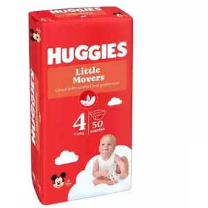 Scutece Huggies Ultra Comfort Jumbo 4, 7-18 kg, 50 buc imagine