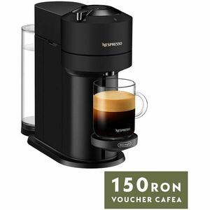 Espressor Nespresso by De’Longhi ENV120.BM Vertuo Next, 1500W, Extractie prin Centrifuzie, Conectare la telefon, Negru Mat , set capsule degustare inclus imagine