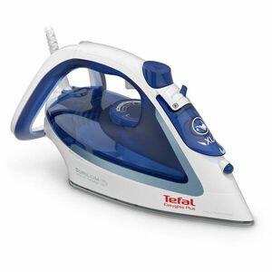 Fier de calcat cu abur, Tefal, FV5736E0 Easygliss Plus, 2500W, Alimentare continua 45g/min, Rezervor apa 270ml, Albastru imagine