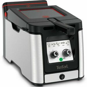 Friteuza, Tefal, Otel inoxidabil, 3.5 l, 2000 W, Negru/Argintiu imagine