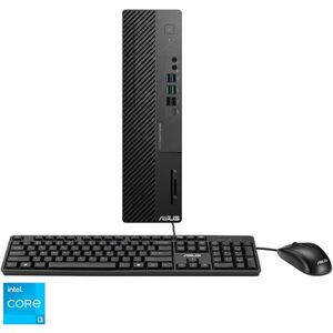 Sistem Desktop PC Asus ExpertCenter D7 SFF D700SE cu procesor Intel® Core™ i3-13100 pana la 4.5GHz, 8GB DDR4, 512GB SSD, Intel® UHD Graphics 730, No OS, Black, 3Y PUR imagine