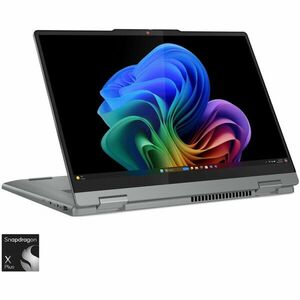 Laptop Lenovo IdeaPad 5 2-in-1 14Q8X9 cu procesor Snapdragon® X Plus X1P-42-100 pana la 3.4GHz, 14 WUXGA, OLED, Touch, 16GB LPDDR5x RAM, 1TB SSD, Qualcomm® Adreno™ GPU, Windows® 11 Home, Luna Grey imagine