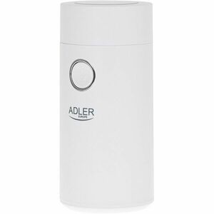 Rasnita de cafea Adler AD 4446ws, 75 g, 150 W, Alb/Argintiu imagine