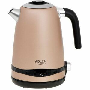 Fierbator de apa Adler AD 1295, 1.7 L, 2200 W, Auriu imagine