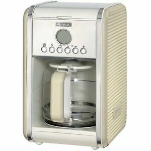 Filtru de cafea Ariete 1342 Vintage, 4-12 cesti, Display LCD, Crem / Beige imagine