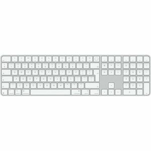 Tastatura Apple Magic Keyboard (2024) cu Touch ID si Numeric Keypad, RO KB, Alb imagine