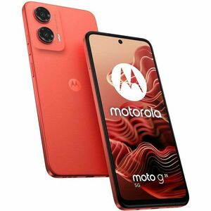 Telefon Motorola Moto g35, Dual SIM, 128GB, 8GB RAM, 5G, Guava Red imagine