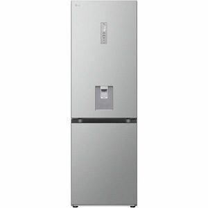 Combina frigorifica LG GBV7172DPY, 343 l, No Frost, LINEARCooling, Door Cooling, Dispenser apa, WIFI, Clasa D, H 186 cm, Argintiu imagine