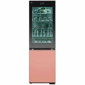 Combina frigorifica LG GBG719MDNN, 352 l, No Frost, InstaView MoodUP, Clasa D, Door Cooling, Wi-Fi, H 187 cm, Multicolor imagine