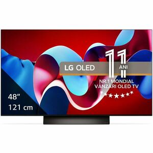 Televizor LG OLED evo 48C41LA, 121 cm, Smart, 4K Ultra HD, 100 Hz, Clasa G (Model 2024) imagine