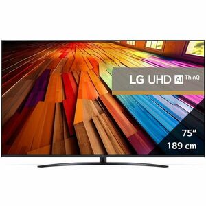 Televizor LG LED 75UT81003LA, 189 cm, Smart, 4K Ultra HD, Clasa F (Model 2024) imagine