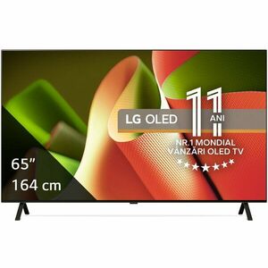 Televizor LG OLED 65B42LA, 164 cm, Smart, 4K Ultra HD, 100 Hz, Clasa F (Model 2024) imagine