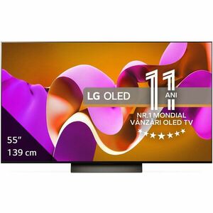 Televizor LG OLED evo 55C42LA, 139 cm, Smart, 4K Ultra HD, 100Hz, Clasa G (Model 2024) imagine