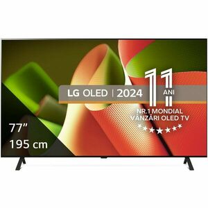 Televizor LG OLED 77B46LA, 195 cm, Smart, 4K Ultra HD, 100Hz, Clasa F imagine