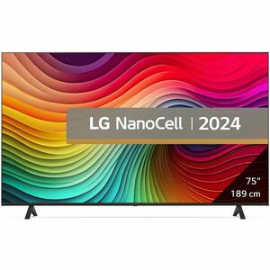 Televizor LG NanoCell 75NANO82T6B, 189 cm, Smart, 4K Ultra HD, Clasa G (Model 2024) imagine