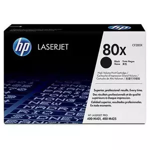 Pachet 2 Cartus Laser HP Black 80X imagine