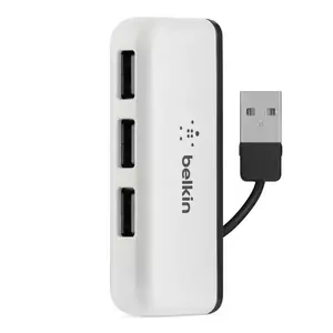 Hub USB Belkin F4U021BT 4 porturi USB 2.0 White imagine