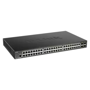 Switch D-Link DGS-1250-52XMP cu management cu PoE 48x1000Mbps-RJ45 (PoE) + 4xSFP+ imagine