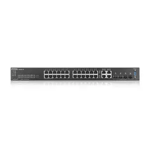 Switch ZyXEL GS2220-28 cu management fara PoE 24x1000Mbps + 4xRJ-45/SFP imagine