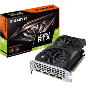 Placa Video Gigabyte GeForce RTX 3050 WINDFORCE OC 6GB GDDR6 92 biti imagine