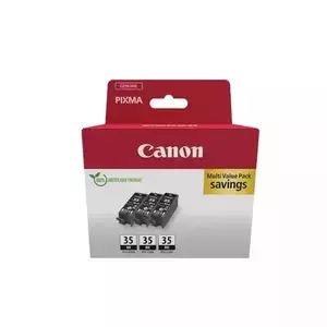 Pachet Cartuse Inkjet Canon PGI-35BK Triple Pack Black imagine