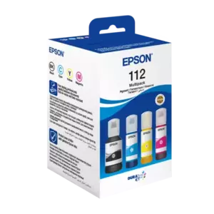 Pachet Cartuse Inkjet Epson 112 EcoTank Multipack (BK/C/M/Y) imagine